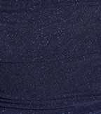 Jaenessa Cold Shoulder Glitter Mermaid Formal Dress