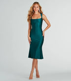 Iconic Presence Sleeveless Midi Dress